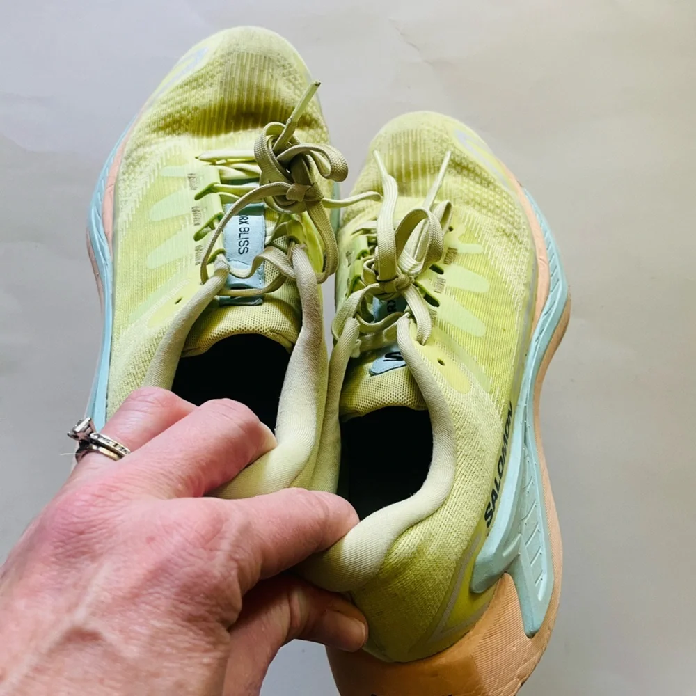 Salomon DRX Bliss Running Shoe in Yellow